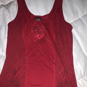 Thrifted harley davidson tank top